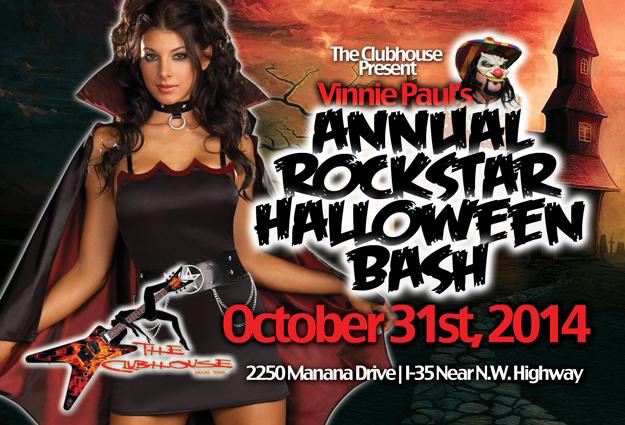 Vinnie Paul Rockstar Halloween Bash